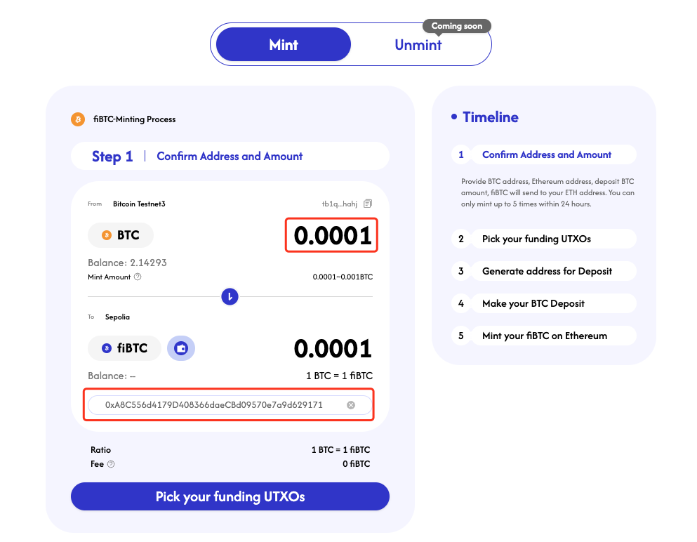 Connect Bitcoin Wallet